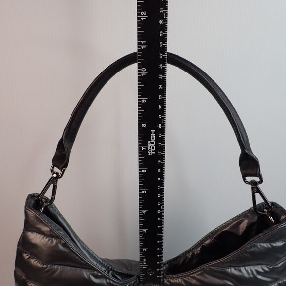 Think Royln Hobo The Beverly Pearl Gray Puffer Bag - Picture 9 of 13